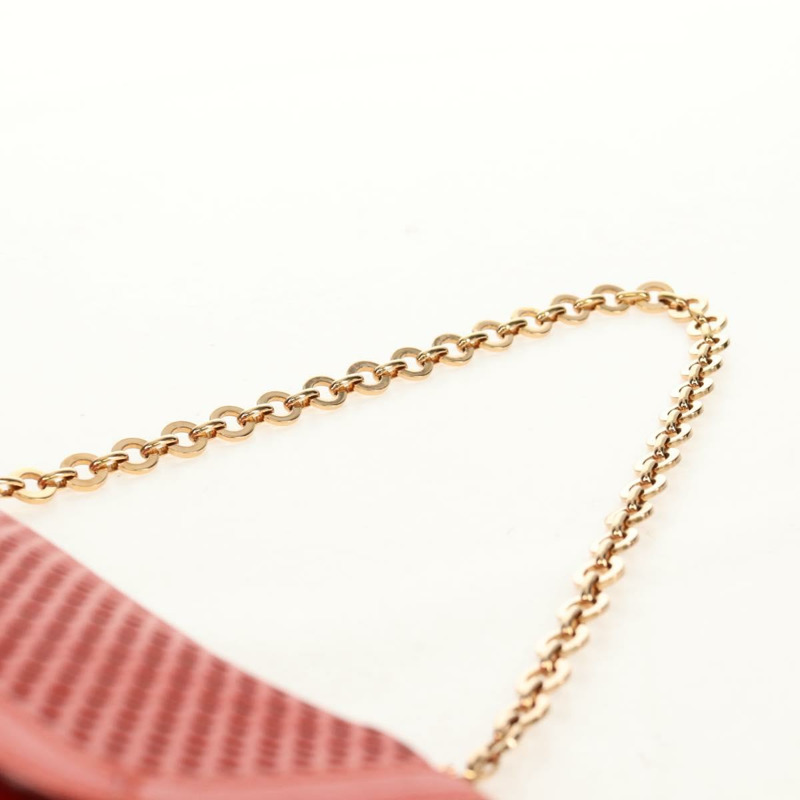 【日本直送】Salvatore Ferragamo 鏈條單肩包 皮革 紅色 金色 正品 148629V-13