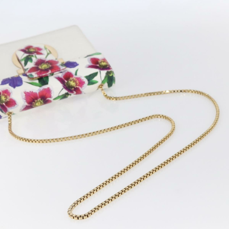 【日本直送】Salvatore Ferragamo Chain Gancini 帆布多色金色包包，正品編號 154076SAM-6