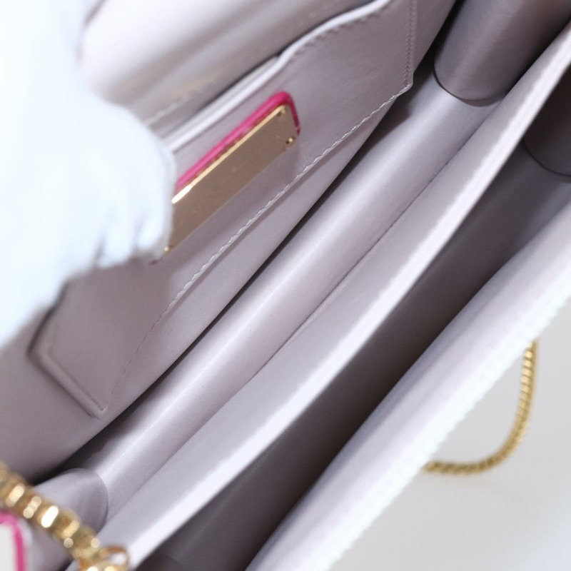 【日本直送】Salvatore Ferragamo Chain Gancini 帆布多色金色包包，正品編號 154076SAM-9