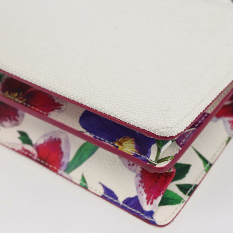 【日本直送】Salvatore Ferragamo Chain Gancini 帆布多色金色包包，正品編號 154076SAM-14