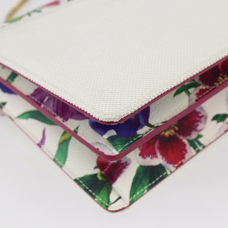 【日本直送】Salvatore Ferragamo Chain Gancini 帆布多色金色包包，正品編號 154076SAM-15