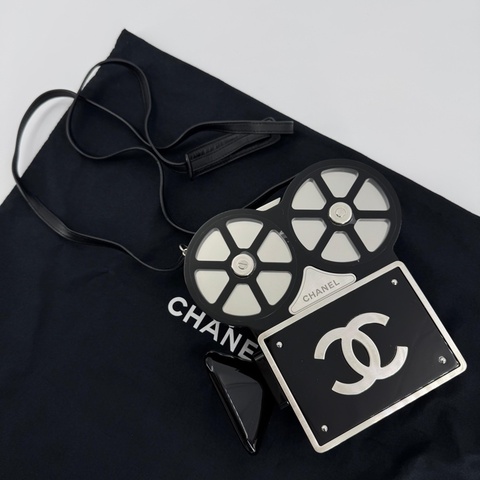 Chanel 2016 Buonasera Film Projector Minaudière Clutch Bag