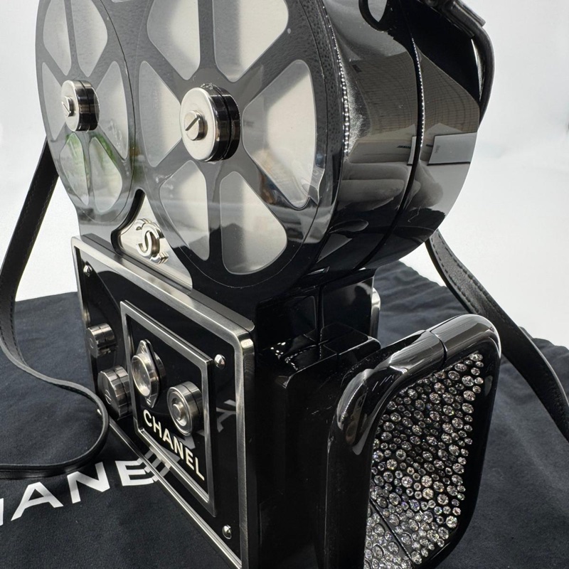 Chanel 2016 Buonasera Film Projector Minaudière Clutch Bag-9