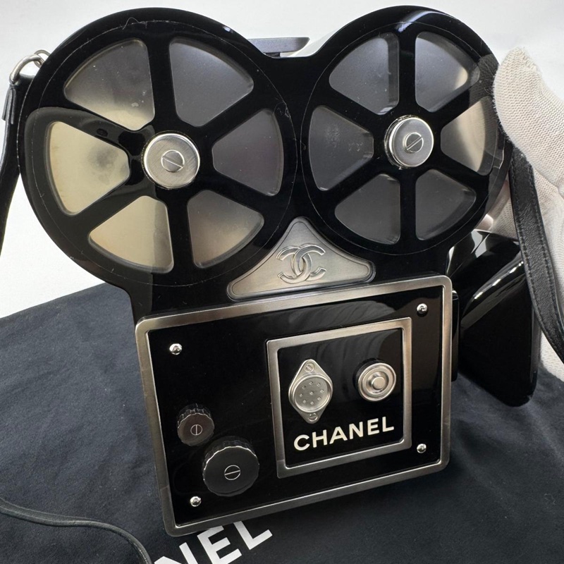 Chanel 2016 Buonasera Film Projector Minaudière Clutch Bag-10