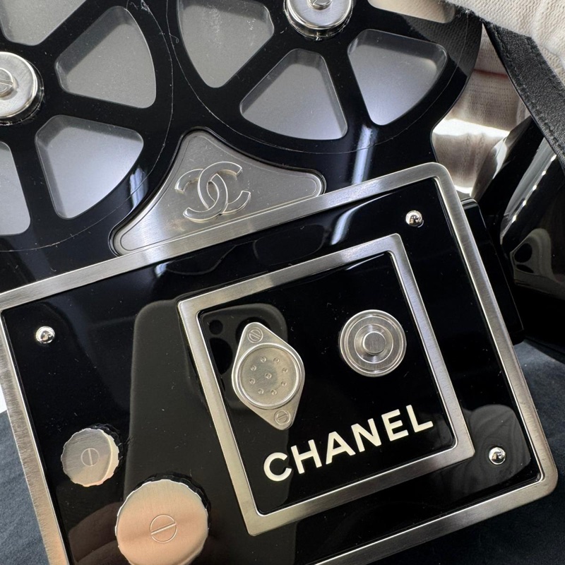 Chanel 2016 Buonasera Film Projector Minaudière Clutch Bag-11