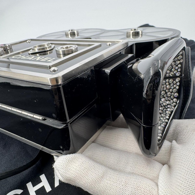 Chanel 2016 Buonasera Film Projector Minaudière Clutch Bag-13