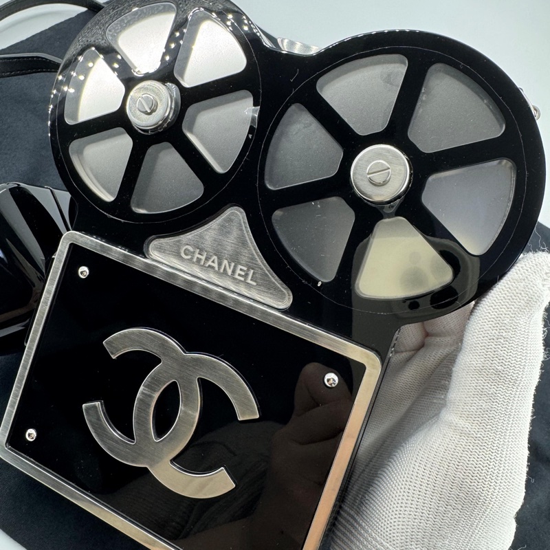 Chanel 2016 Buonasera Film Projector Minaudière Clutch Bag-16