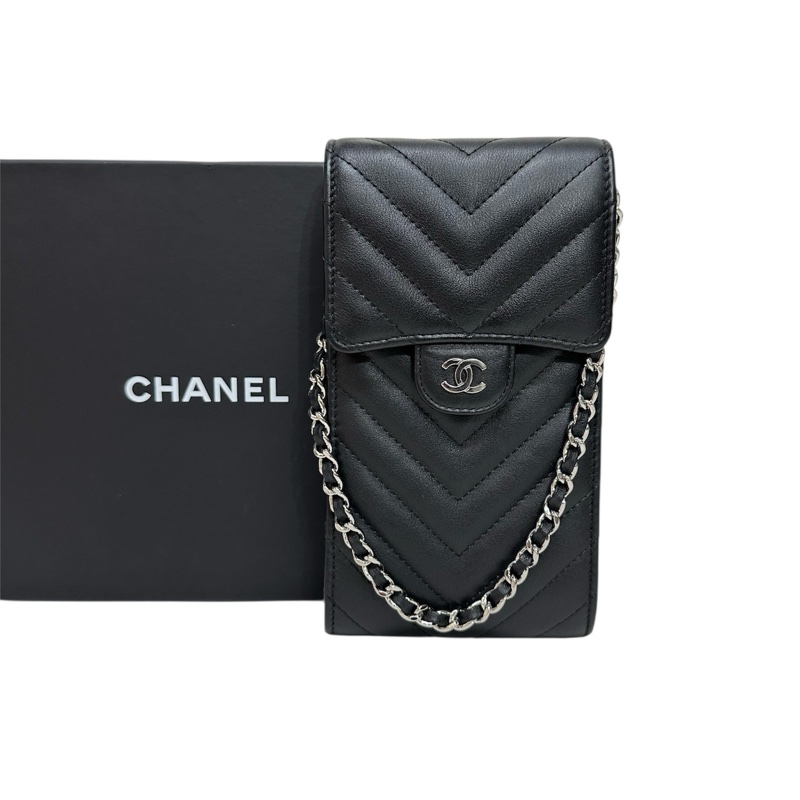 Chanel AP2164 電話袋多用途斜揹鍊袋-0