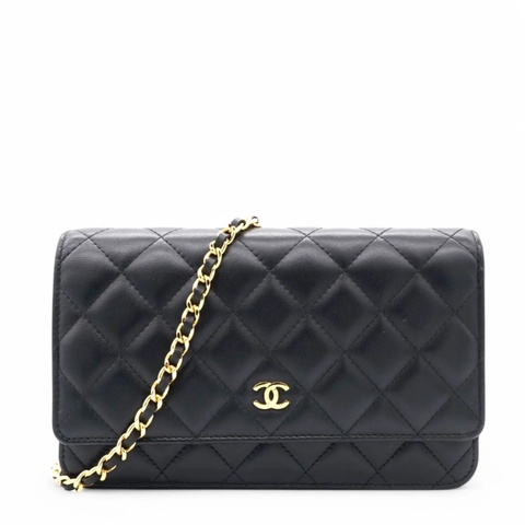 Chanel woc 羊皮金鍊