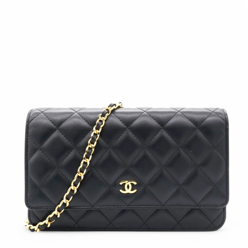 Chanel woc 羊皮金鍊-0