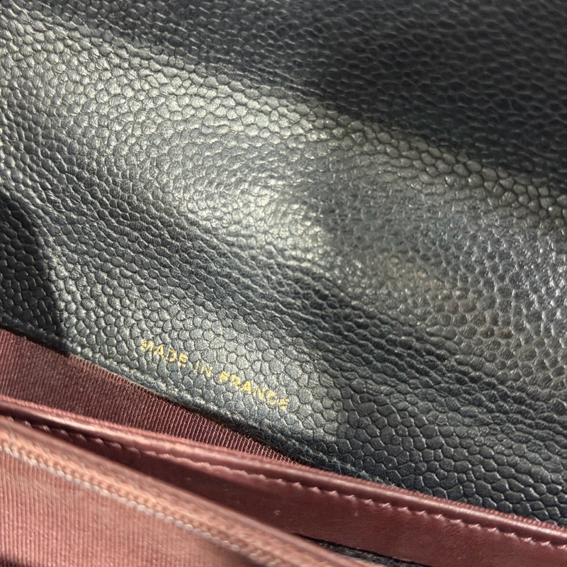 全網最低🏅 Chanel · 經典荔枝牛皮金釦翻蓋長夾 （ 2026.1月專櫃維修證明）-9