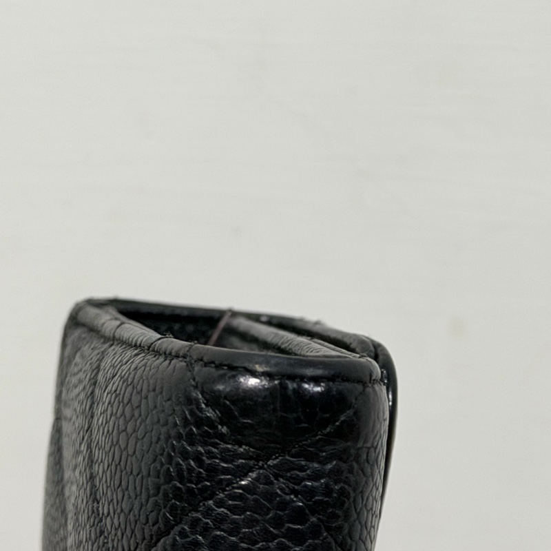 全網最低🏅 Chanel · 經典荔枝牛皮金釦翻蓋長夾 （ 2026.1月專櫃維修證明）-14