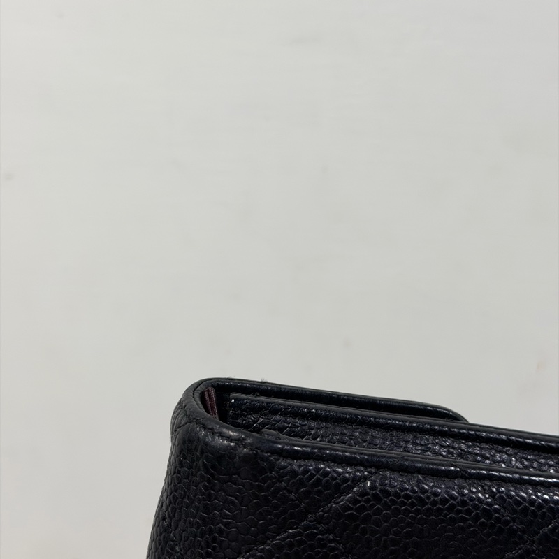 全網最低🏅 Chanel · 經典荔枝牛皮金釦翻蓋長夾 （ 2026.1月專櫃維修證明）-16