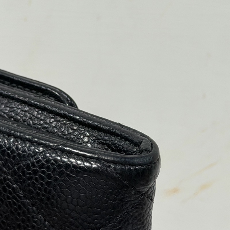 全網最低🏅 Chanel · 經典荔枝牛皮金釦翻蓋長夾 （ 2026.1月專櫃維修證明）-19