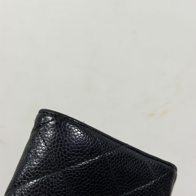 全網最低🏅 Chanel · 經典荔枝牛皮金釦翻蓋長夾 （ 2026.1月專櫃維修證明）-21