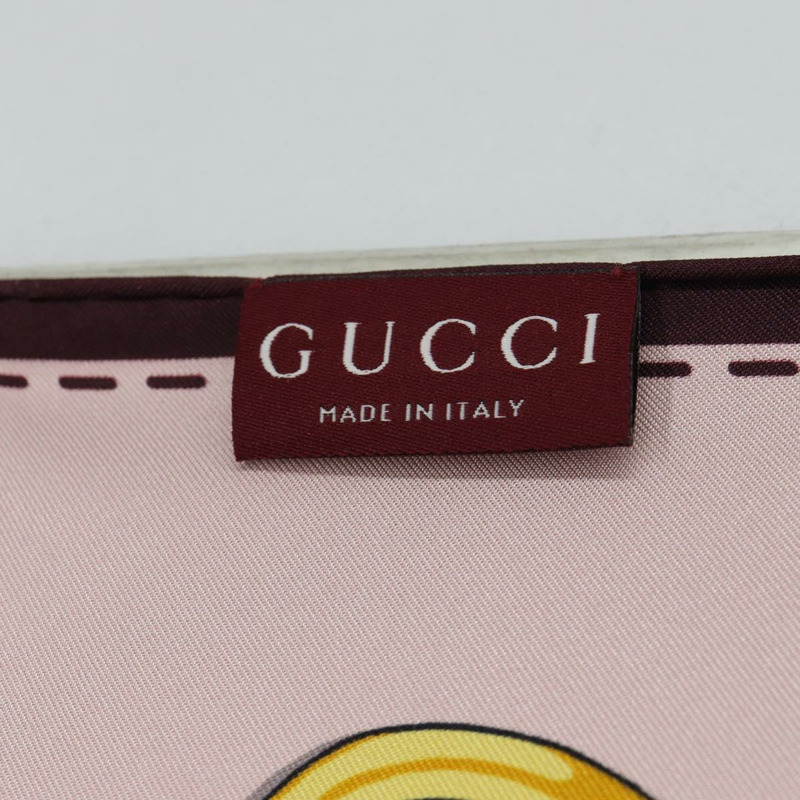 【日本直送】GUCCI x Yuko Higuchi 絲巾 米色 正品 151300M-14