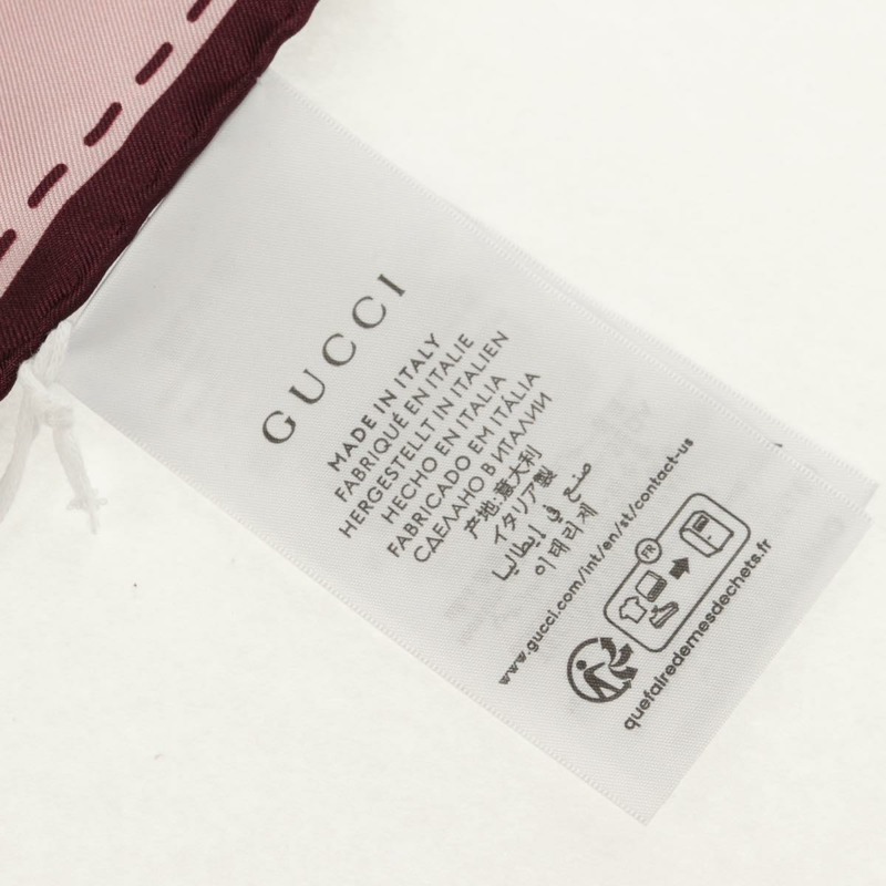 【日本直送】GUCCI x Yuko Higuchi 絲巾 米色 正品 151300M-17