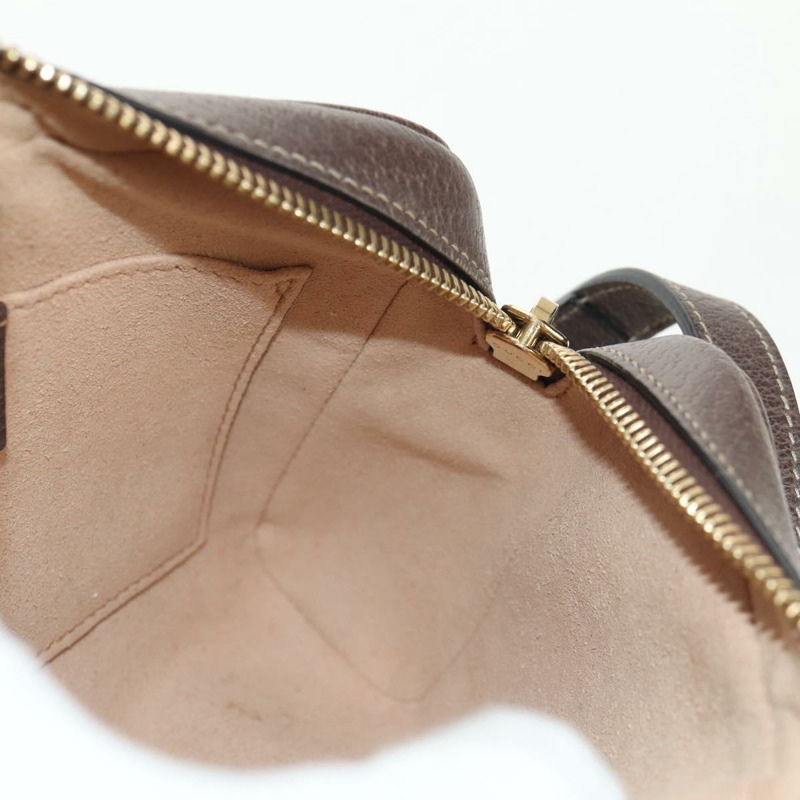 【日本直送】GUCCI Ophidia GG Supreme Web Sherry Line Bag PVC Beige 517350 Auth yk19604M-21