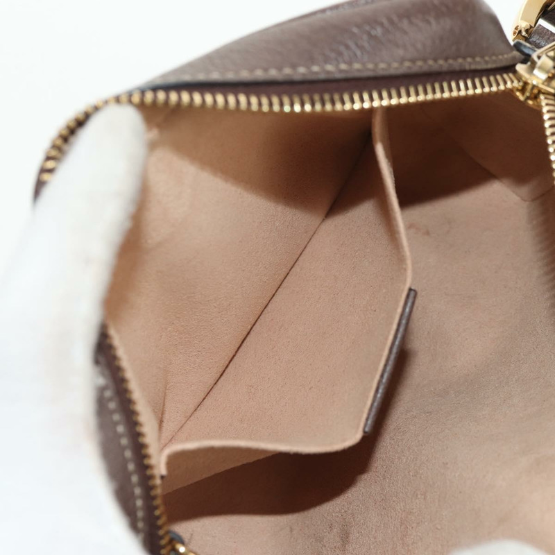 【日本直送】GUCCI Ophidia GG Supreme Web Sherry Line Bag PVC Beige 517350 Auth yk19604M-23