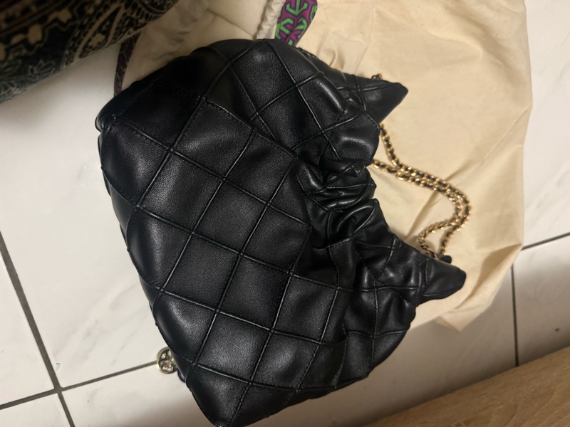 Tory Burch 復古金鏈羊皮斜背小流浪包-5