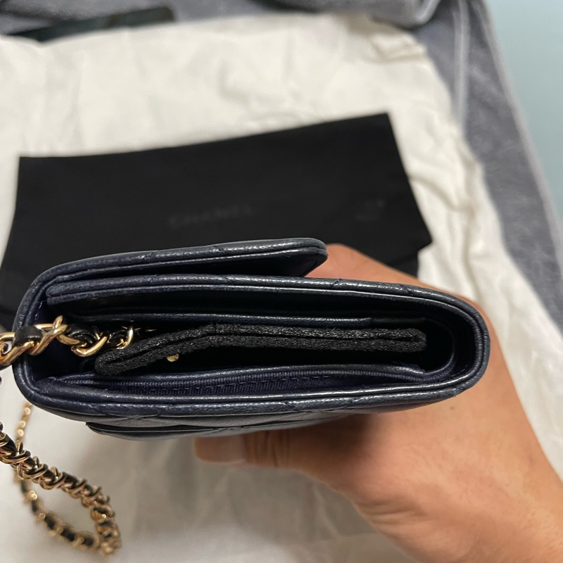 CHANEL CLASSIC FLAG WALLET-8