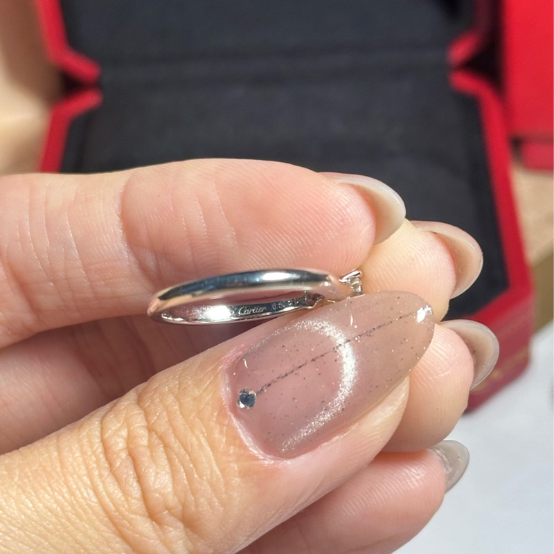 卡地亞單鑽鑽戒-8