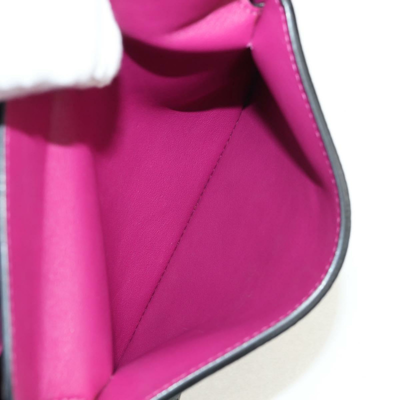 【日本直送】Christian Dior Lady Dior Be Dior 小皮革雙肩包 黑色 金色 Auth 152955AV-29