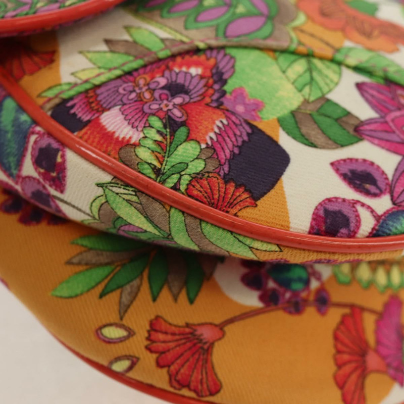 【日本直送】Christian Dior 馬鞍形肩背包 帆布 粉紅色 銀色 正品 153630SAV-16