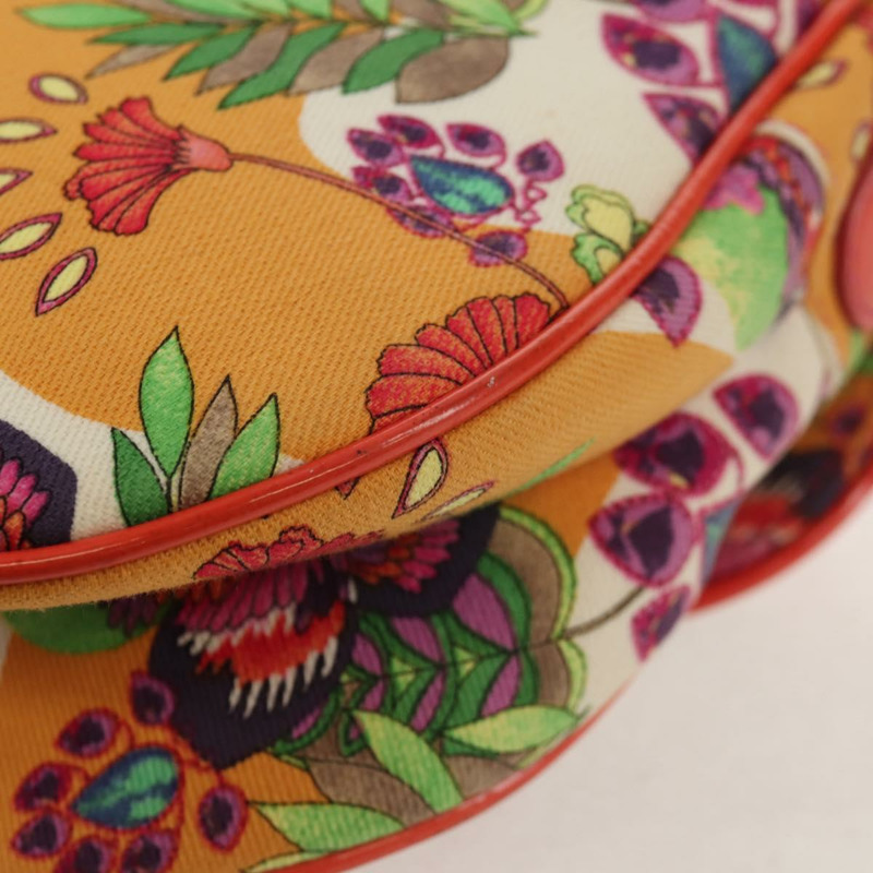 【日本直送】Christian Dior 馬鞍形肩背包 帆布 粉紅色 銀色 正品 153630SAV-19