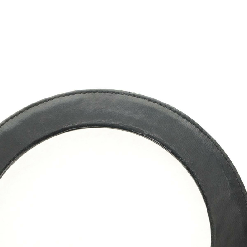 【日本直送】Christian Dior Canage Lady Dior 手提包，羊皮材質，黑色金色雙肩包，正品，貨號 148689V-7