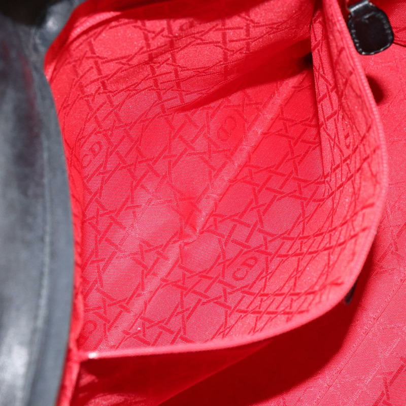 【日本直送】Christian Dior Canage Lady Dior 手提包，羊皮材質，黑色，金色，正品，貨號 yk19533-21