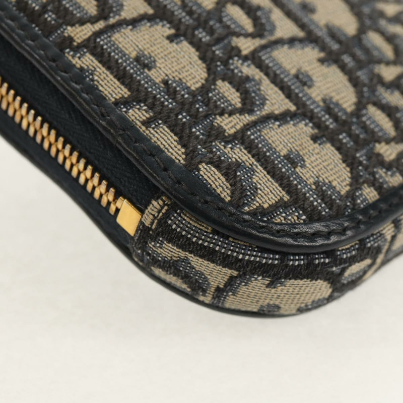 【日本直送】Christian Dior Trotter帆布手機鏈蒙田包海軍藍正品 154027A-15