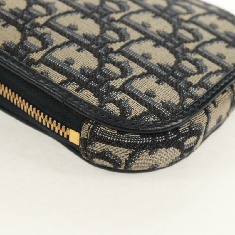 【日本直送】Christian Dior Trotter帆布手機鏈蒙田包海軍藍正品 154027A-17