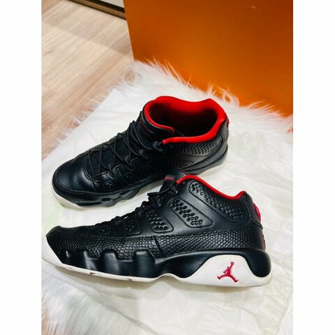 🏀NIKE AIR JORDAN 9 RETRO LOW AJ9 低筒 黑紅 女生U.S 7.5號 9成新美鞋