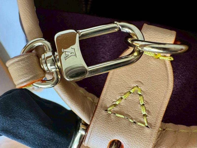 小巴黎二手名牌 真品 有購證 LV CarryAll PM size 晶片款 手提單肩斜肩包-12