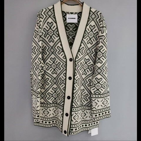 Jil Sander 女裝鬆身針織外套 休閒服裝 歐洲36碼