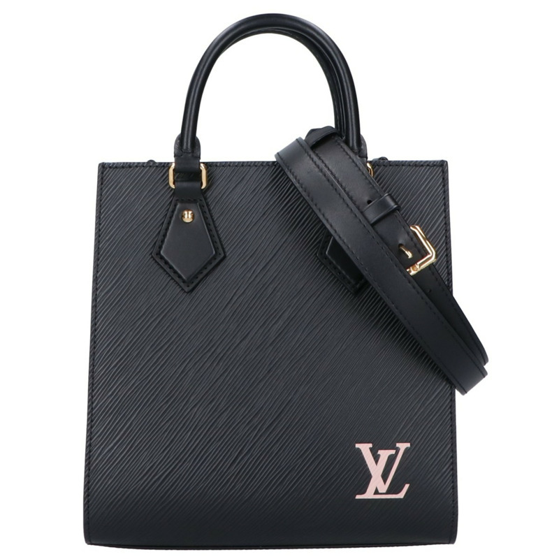 路易威登 (LOUIS VUITTON) 女士 M20958 Epi Sac Plat BB 單背包，黑色，成色極佳-0