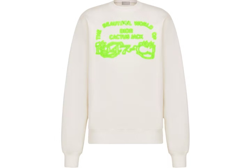 Dior x CACTUS JACK 全新閒置100%棉長袖上衣-0