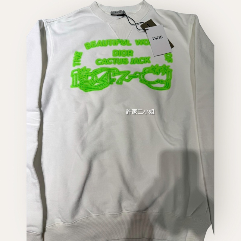Dior x CACTUS JACK 全新閒置100%棉長袖上衣-1