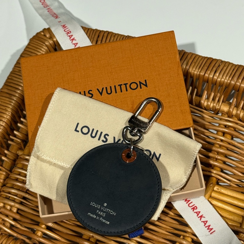 Louis Vuitton • 18ss限量老花皮革鑰匙掛件 在台現貨秒發🔥-4