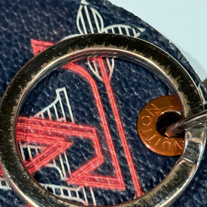 Louis Vuitton • 18ss限量老花皮革鑰匙掛件 在台現貨秒發🔥-6