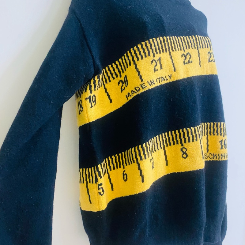 Moschino 皮尺高單羊絨毛衣-3