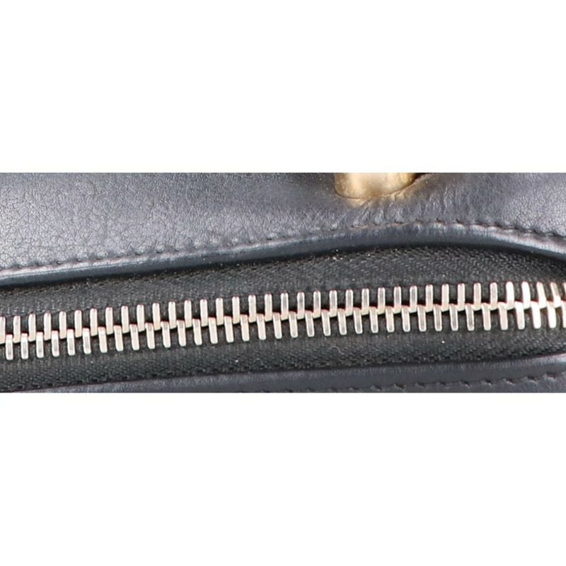 香奈兒 (CHANEL) 27號手提/肩背包，黑色，金色五金配件，女士款-7