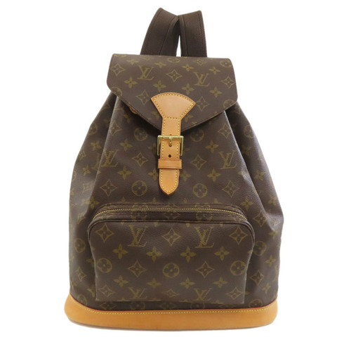 路易威登 M51136 Montsouris MM 雙肩包/日用包 Monogram 帆布 女款 LOUIS VUITTON