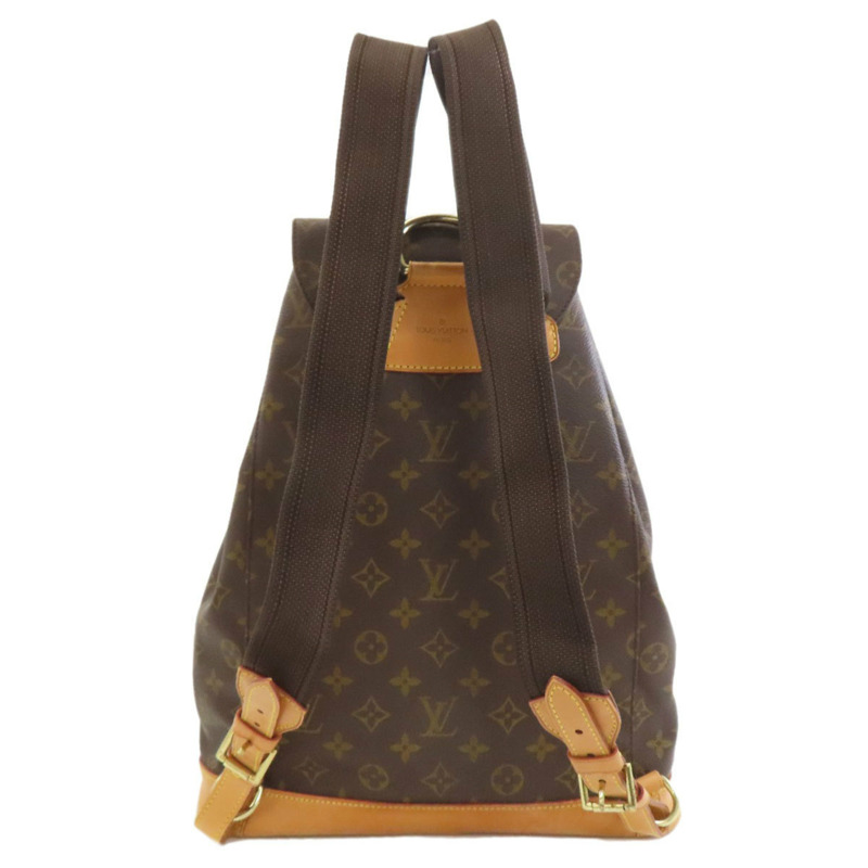 路易威登 M51136 Montsouris MM 雙肩包/日用包 Monogram 帆布 女款 LOUIS VUITTON-1