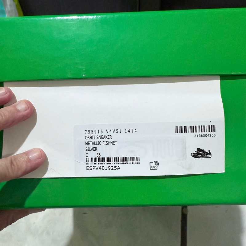 BV Orbit Sneaker 銀色 38號-8