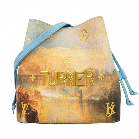 路易威登 NeoNoe 女士單肩包 M53501 棕色/淺藍色