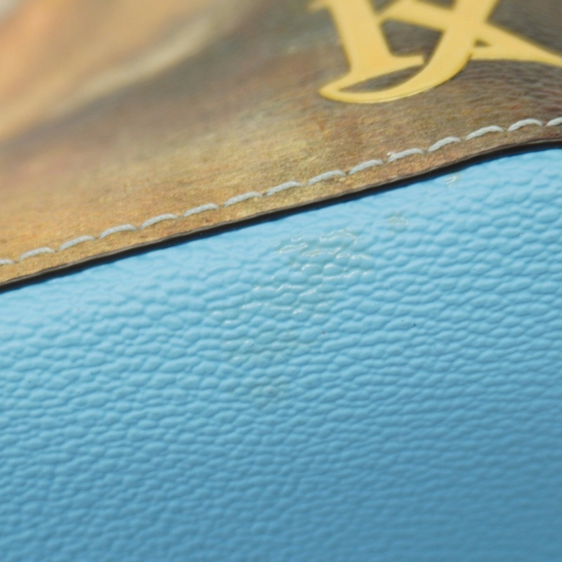 路易威登 NeoNoe 女士單肩包 M53501 棕色/淺藍色-6