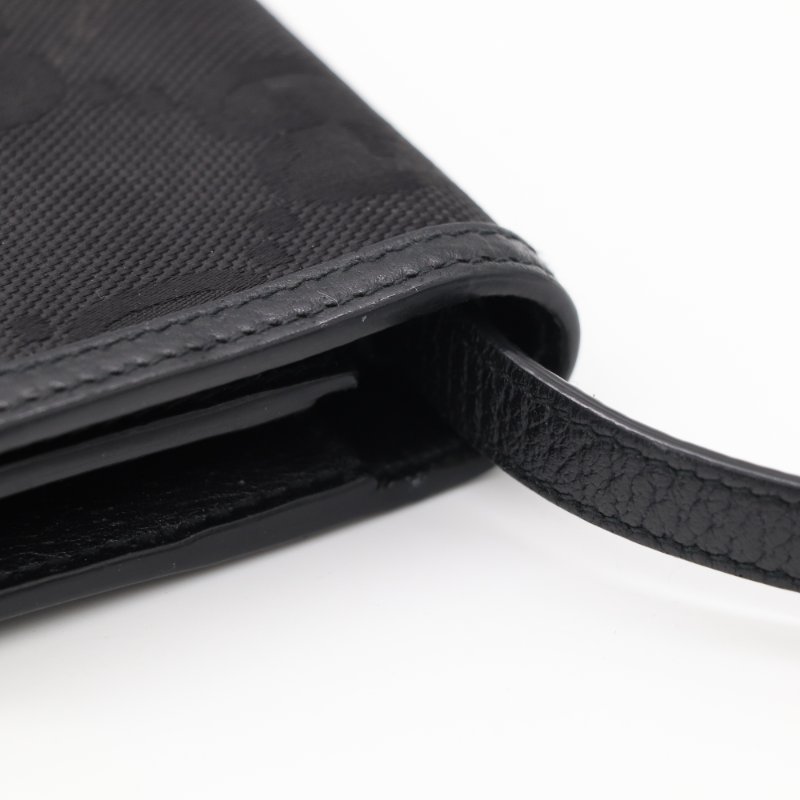 Gucci 古馳 Off The Grid 黑色 再生尼龍 皮革 迷你肩背包 斜背包 手機包-8