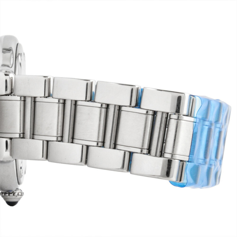 卡地亞 1340 Must 21 石英腕錶，銀色錶盤，不鏽鋼錶殼，女款-6